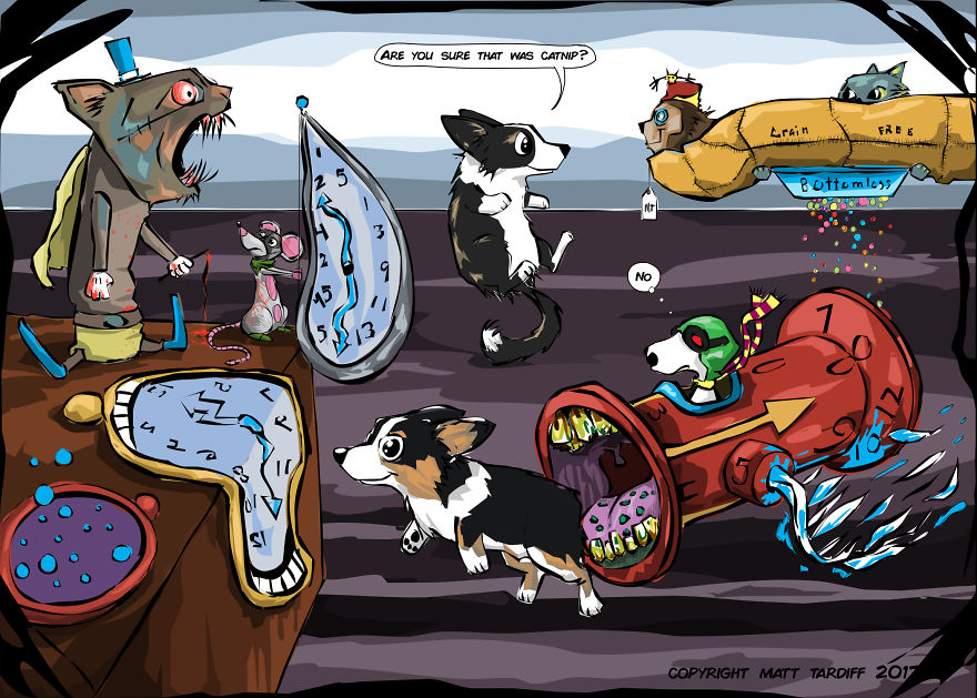 A Corgis Concept Of Time