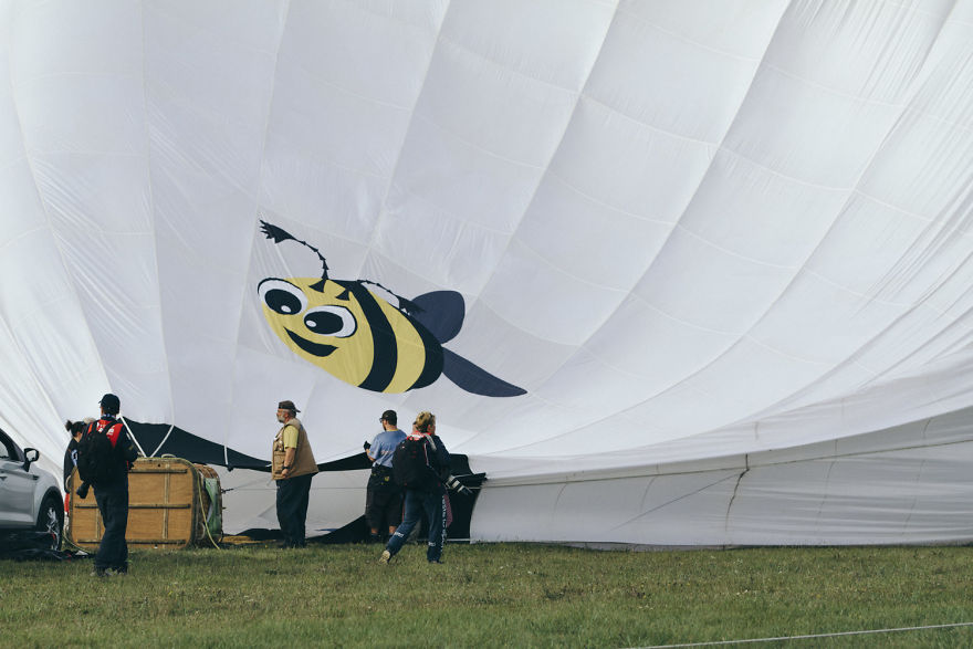 On A Balloon Ride - Photo Series At The Mondial Air Balloon 2017