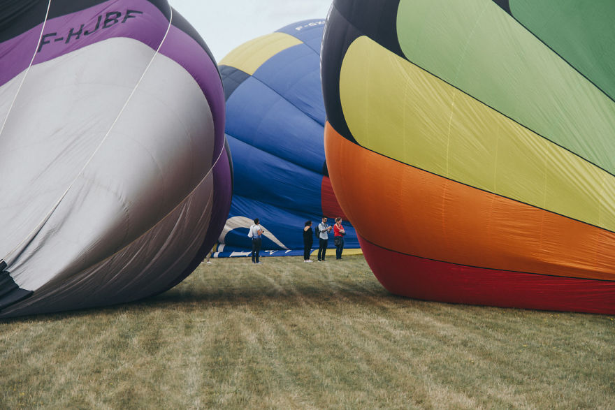 On A Balloon Ride - Photo Series At The Mondial Air Balloon 2017