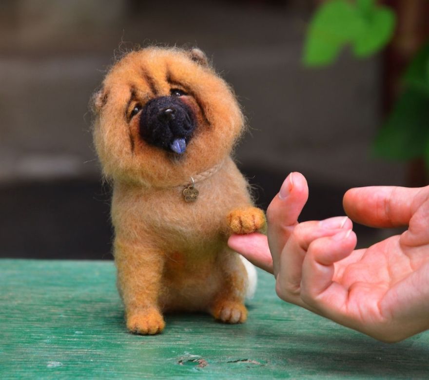 The Cutest Felted Dogs In The World The Cutest Felted Dogs In The World