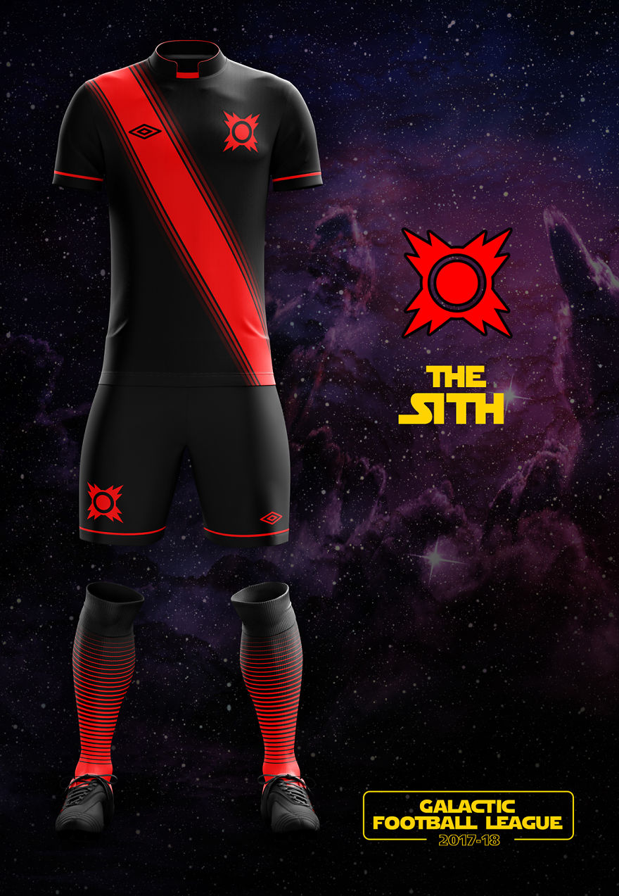 I Designed Star Wars Football Kits