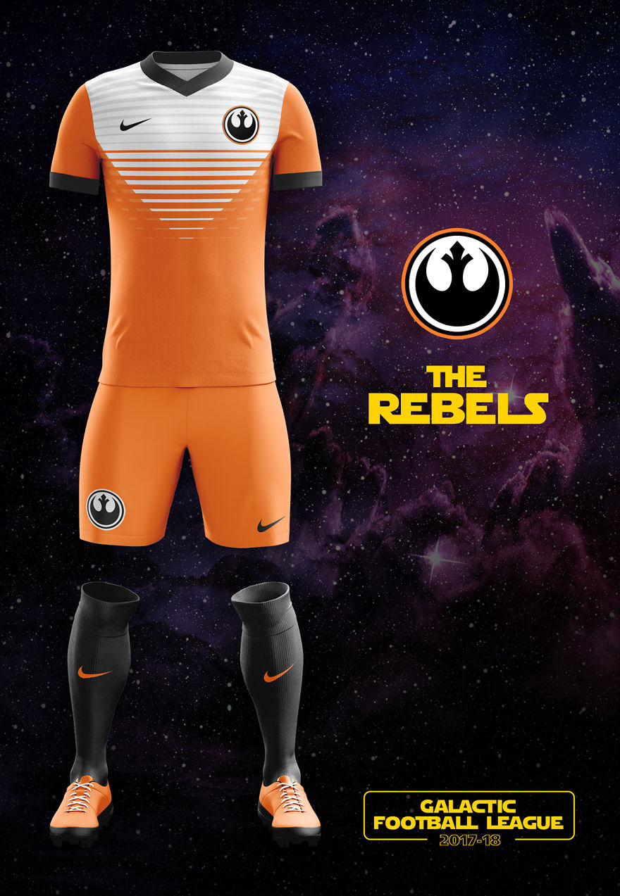 I Designed Star Wars Football Kits