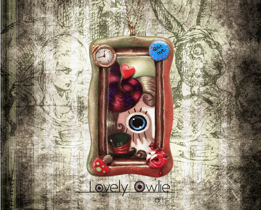 I Make Wearable Miniature Paintings