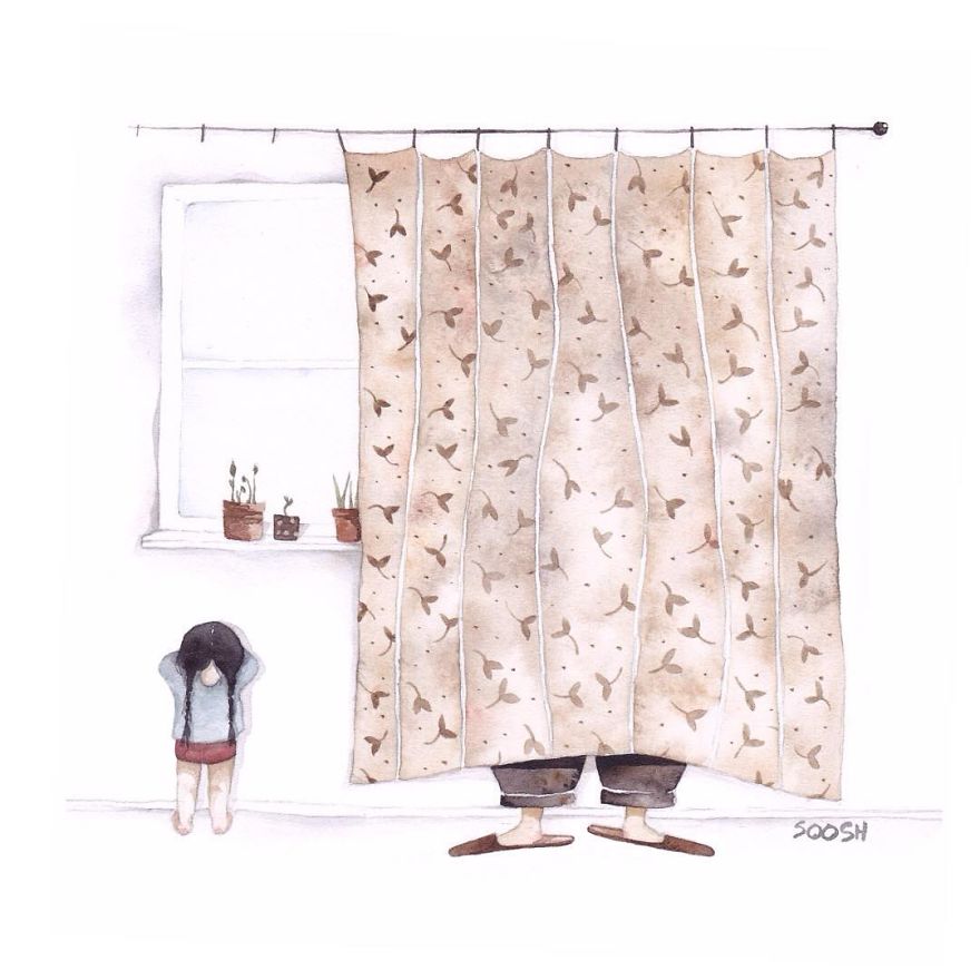 One, Two, Three... Playing With The Little One