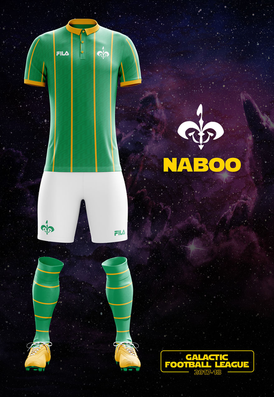I Designed Star Wars Football Kits