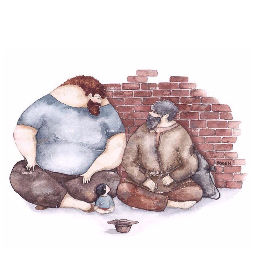 Teaching Her To See The "Invisible People"