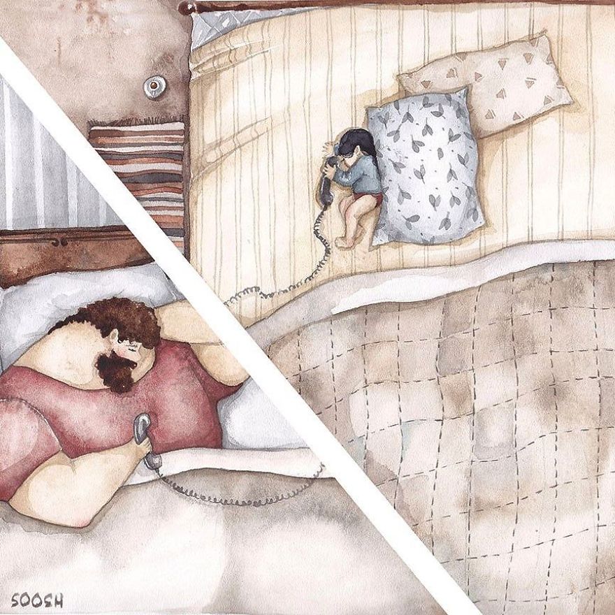 Falling Asleep By The Phone Without Missing A Single Lullaby When Away From Home