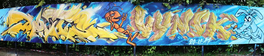 I Painted 92 Walls In 2017