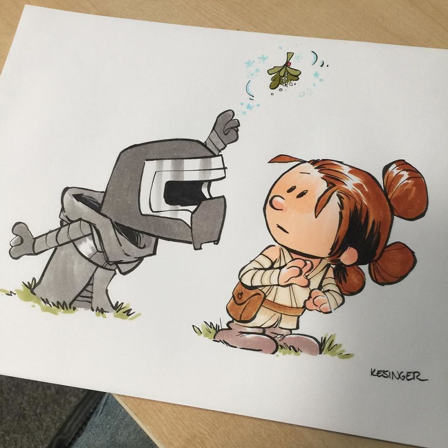 Calvin-Hobbes-Star-Wars-Drawings-Brian-Kesinger