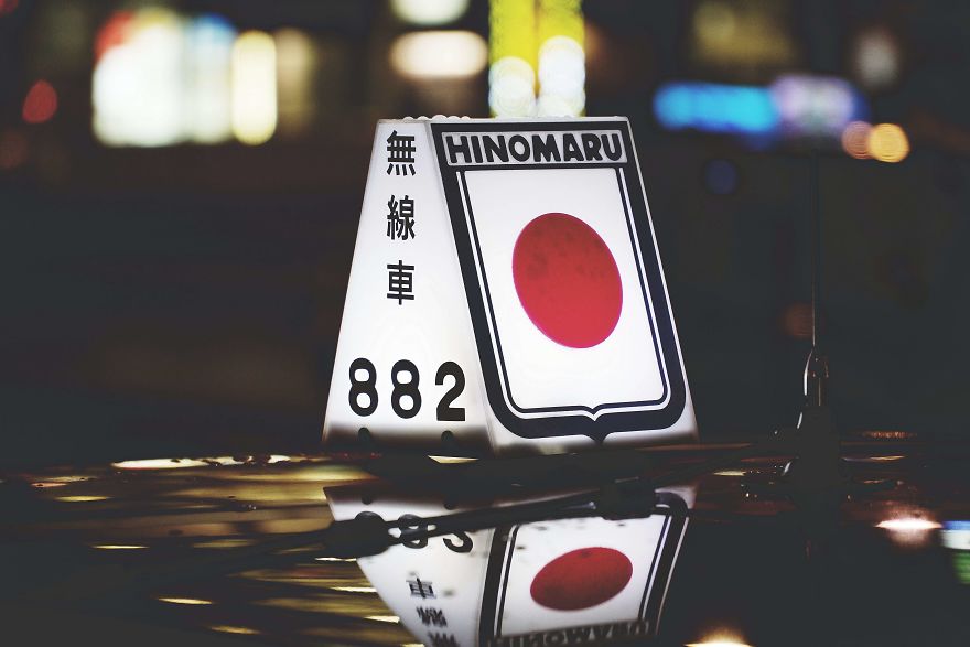 Captivating Beauty Of Tokyo Taxi Lights Captivating Beauty Of Tokyo Taxi Lights