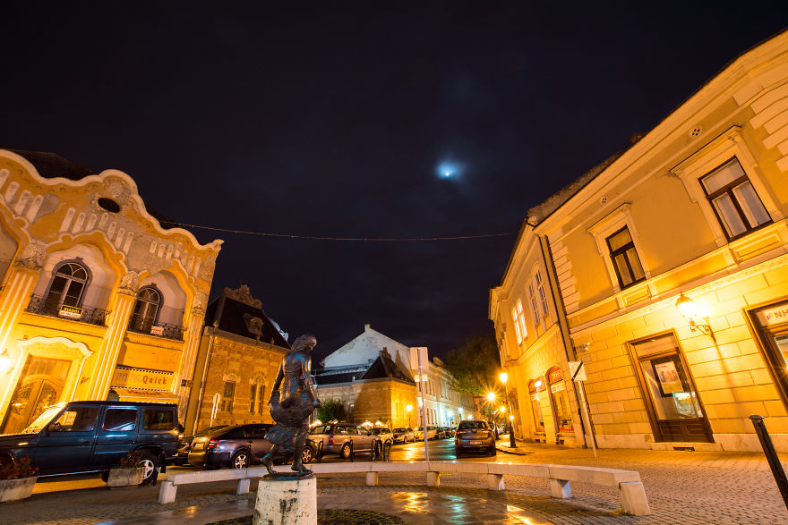 I Photographed My Hungarian Hometown At Night