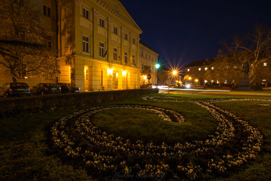 I Photographed My Hungarian Hometown At Night