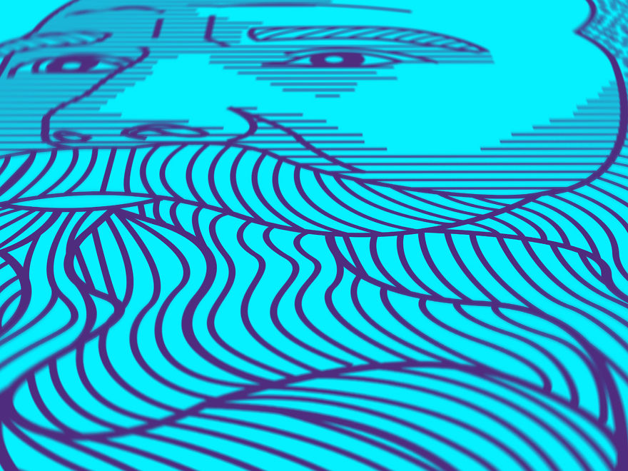 Lineart Portrait Illustrations