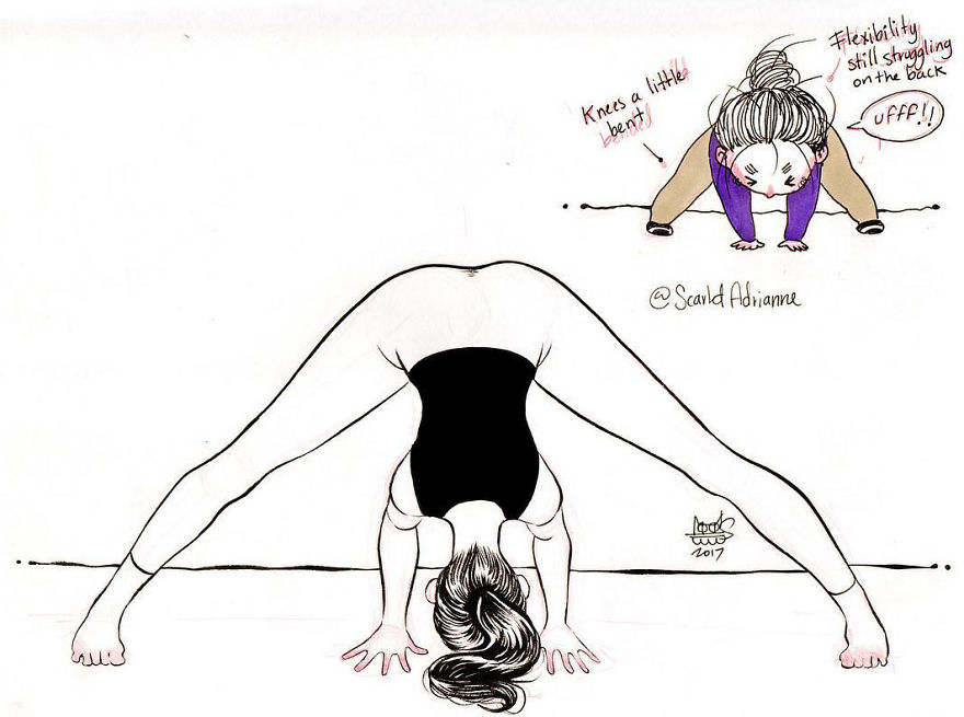 Wide-Legged Forward Fold