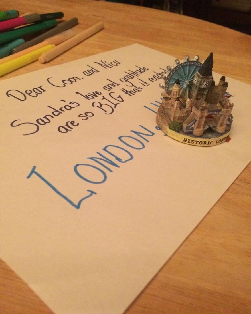 It Was Dark Outside At The Time So Here's An Ornament Of London.