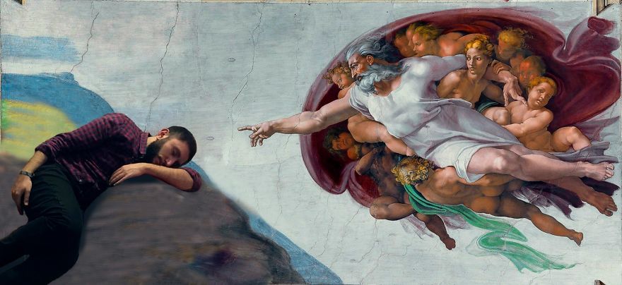 Two Guys Fell Asleep At The Creative Agency... The Rest Is The History... And Photoshop.