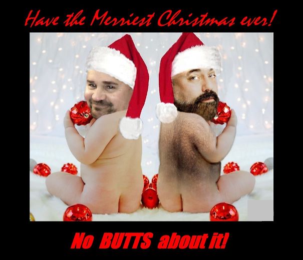 Cheekiest Christmas Card Ever!