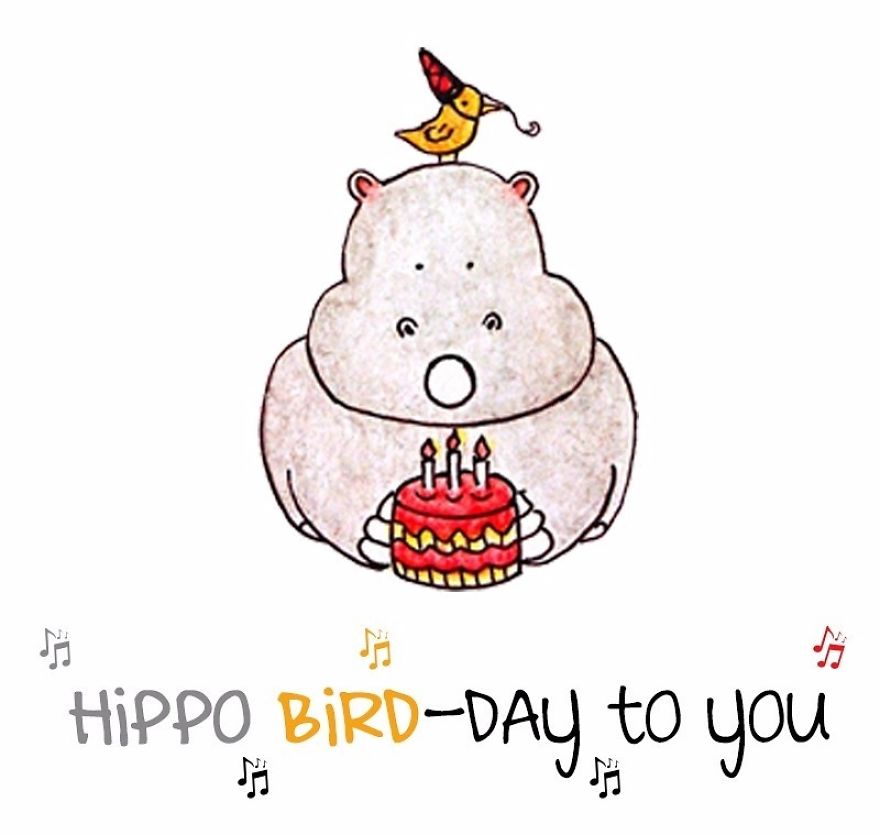 Hippo & Bird