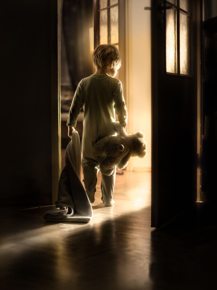 My Son Adam And Ready To Go To Bed