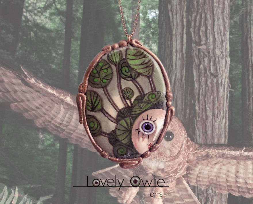 I Make Wearable Miniature Paintings