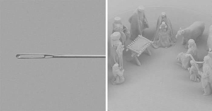 Pope Francis Receives The World’s Smallest Nativity Scene For Christmas