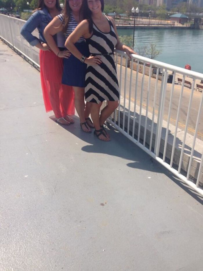 Asked A Stranger To Take Our Picture