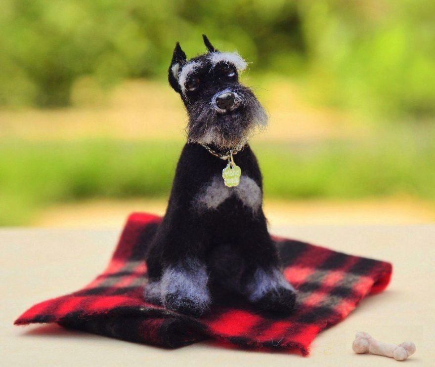 The Cutest Felted Dogs In The World