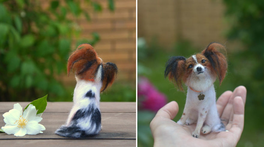 The Cutest Felted Dogs In The World