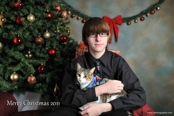 My Little Brother's Christmas Card