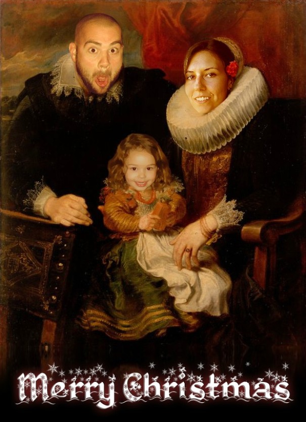 This Is Our Christmas Card Picture