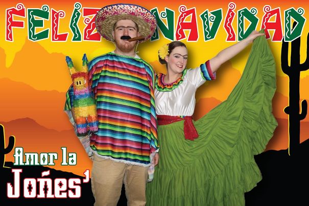 My Wife And My Christmas Card This Year