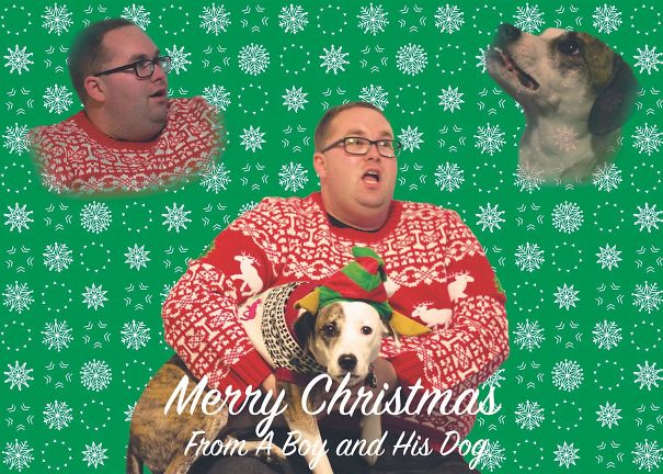 Not A Hot Girl, But Here Is My Friends Christmas Card