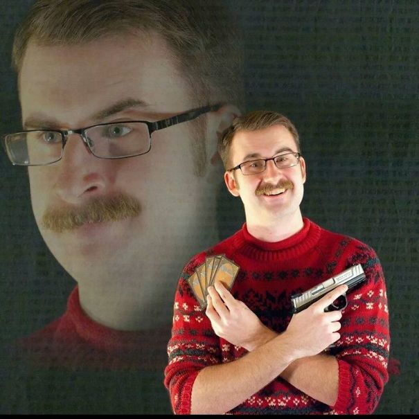 Friend Of A Friend Received This As A Christmas Card