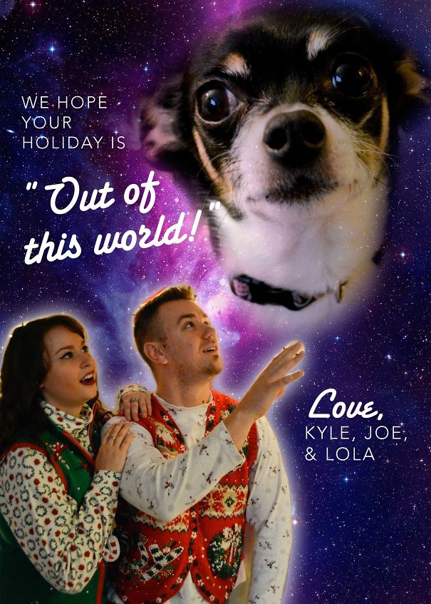 Shooting For Best Christmas Card, I Think We Nailed It