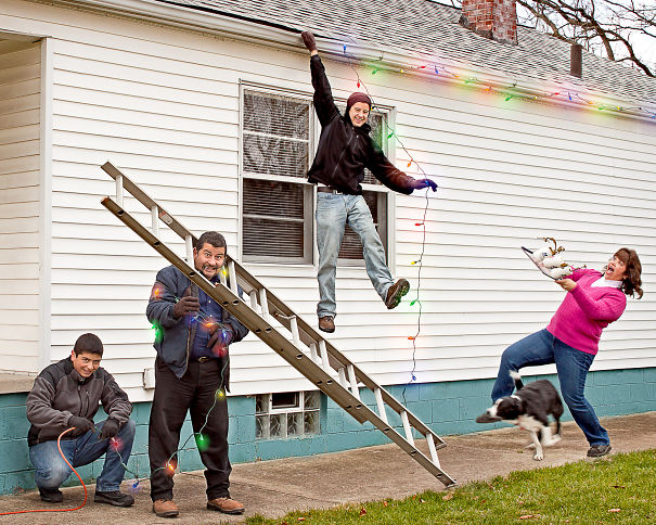 A Fun Take On Our Annual Christmas Card