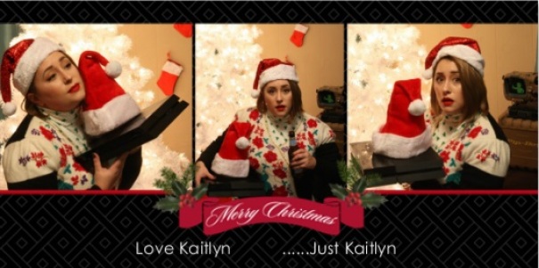 My First Real Christmas Being Single After A 10 Year Relationship. This Is The Card I Sent My Family