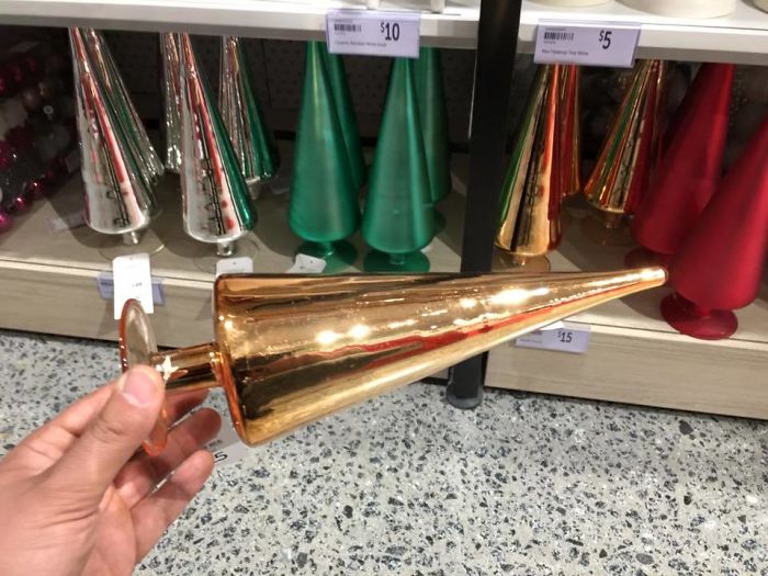 Target Is Selling These For Christmas As "Glass Trees"