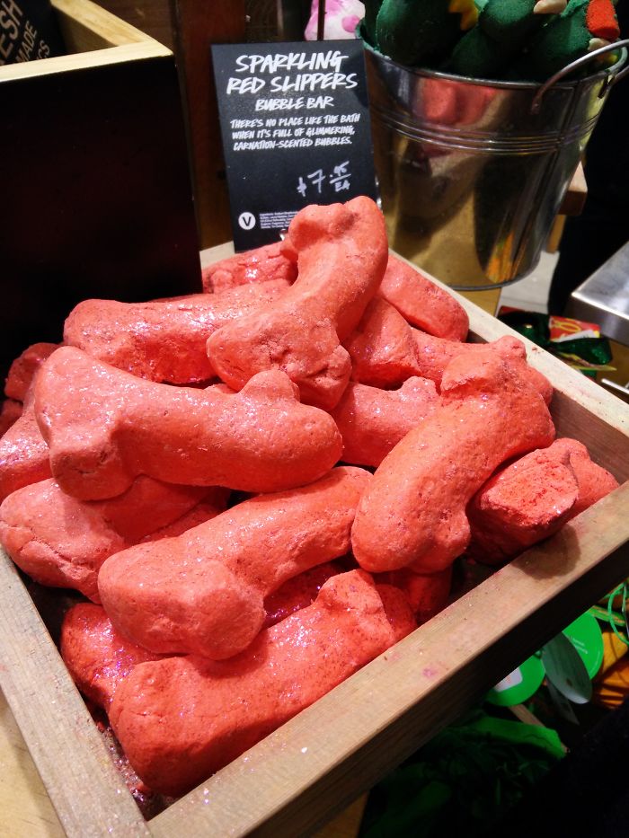 Sparkling Red "Slippers"