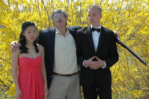 My Girlfriend's Dad Wanted To Be In One Of Our Pictures