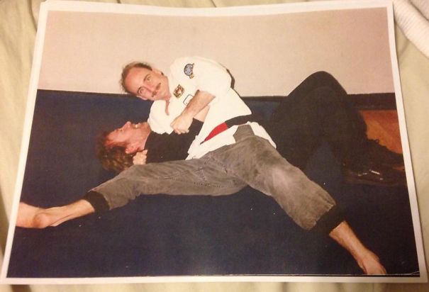 Chuck Norris Pinned By My Dad