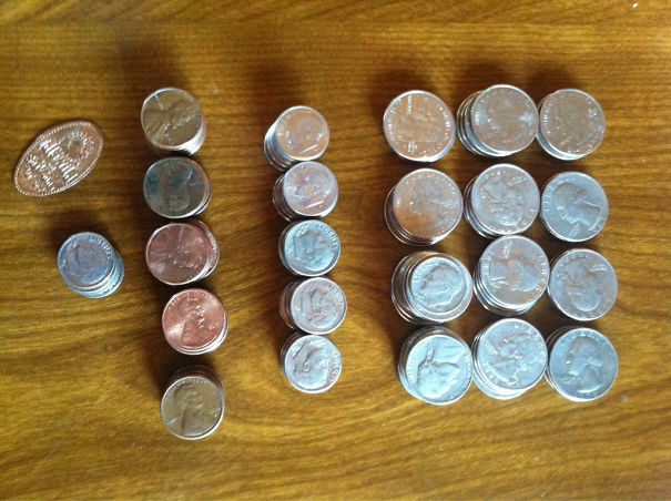 This Is What You Find When Your Grandma Asks You To Clean Out Her Dryer Because There Is "A Slight Clanging Noise" When It Runs. Ended Up Being $17.98