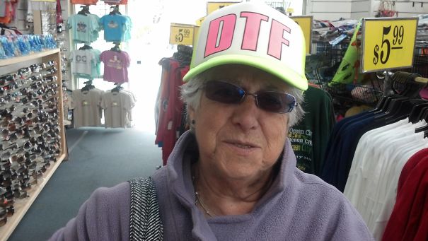 Grandma, You're Out Of Control