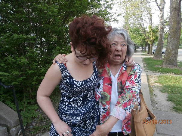 Showing My Grandma My Tattoo For The First Time