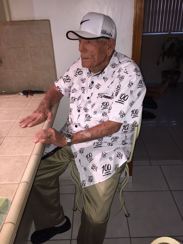 Great Grandpa's 100th Birthday Present