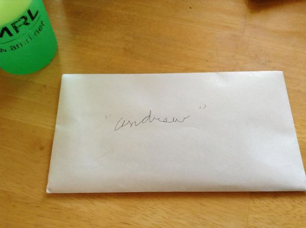 This Is My Graduation Card From My 89-Year-Old Great Grandmother. Not Sure She Believes I Am Who I Say I Am