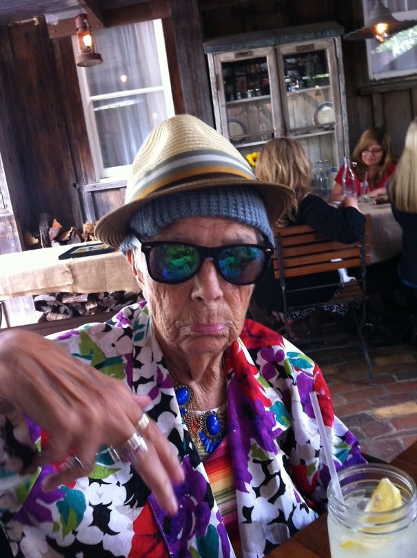 I Present To You My Grandmother. She Turns 94 At The End Of The Month