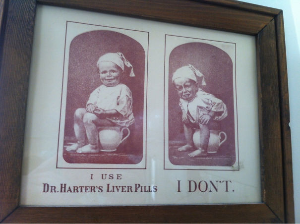 Found This In My Grandparents Bathroom