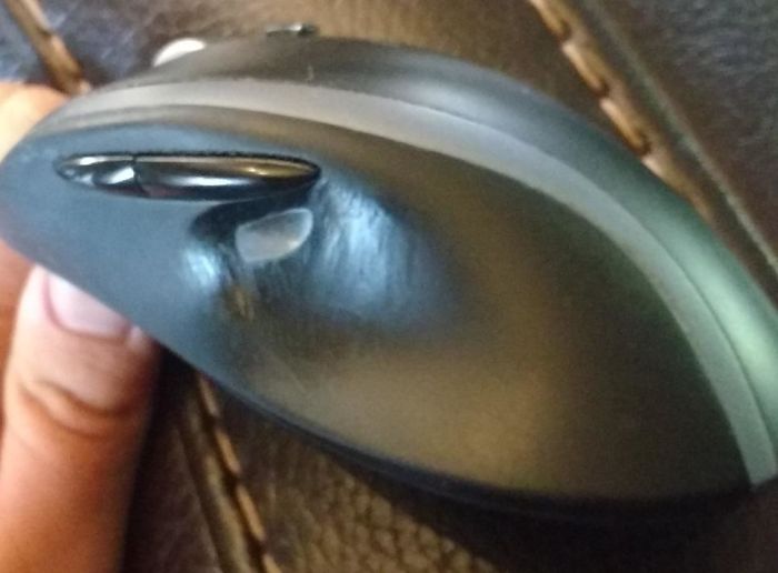 I Used This Mouse For So Long, I Wore A Thumb-Groove Into It