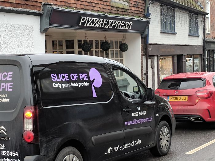 The Slice Of Pie Is Too Big To Fit In The Hole