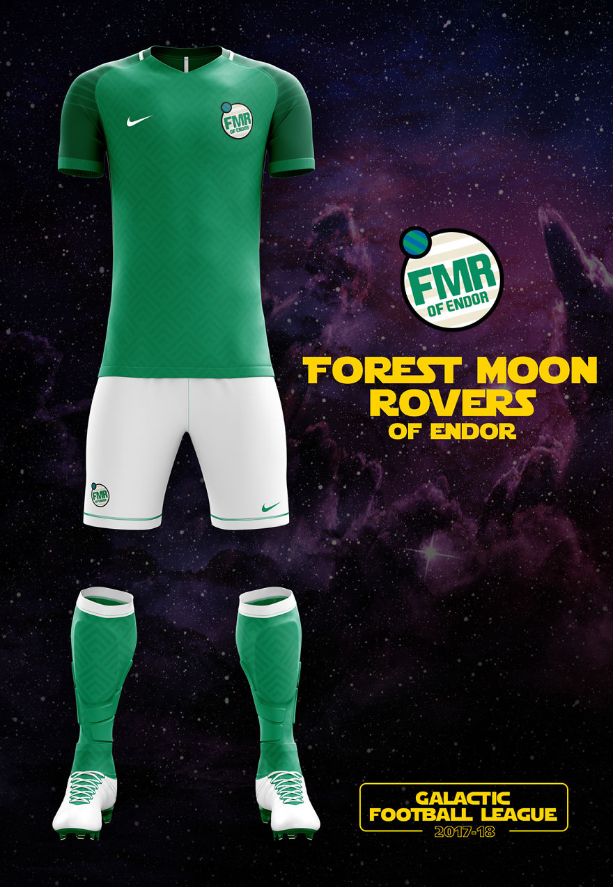 I Designed Star Wars Football Kits